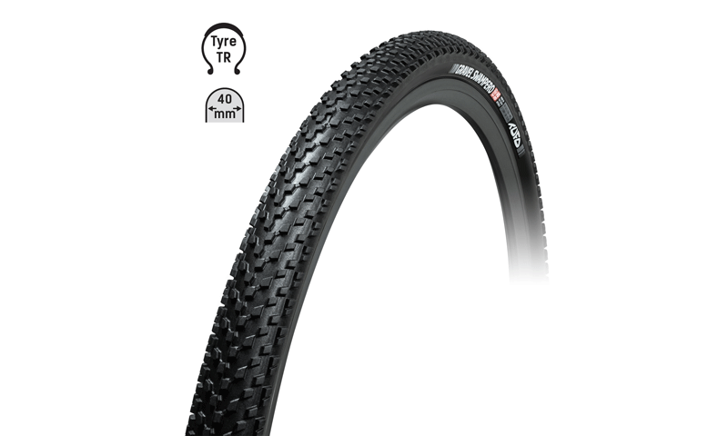 Plášť Tufo Gravel Swampero 40-622 černá