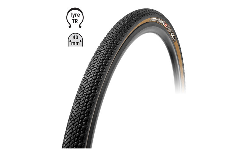 Plášť Tufo Gravel Thundero 40-622 béžová