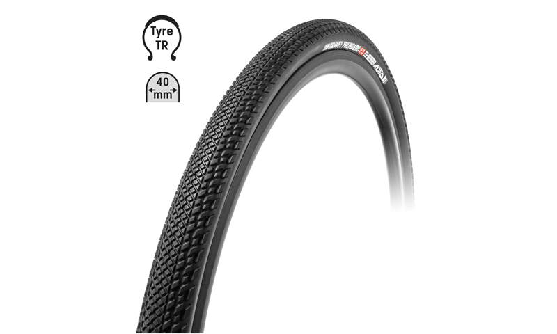 Plášť Tufo Gravel Thundero 40-622 černá