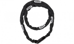 Zámek Abus 4804C/110 black Steel-O-Chain
