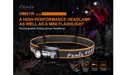 Čelovka Fenix HM51R Ruby V2.0