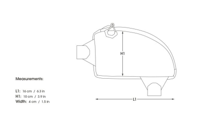 Brašna Apidura Expedition Top Tube 0.5l