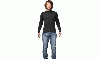 Dres Mavic VICTOIRE MERINO TRACK TOP BLACK