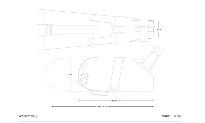 Brašna Apidura Expedition tool pack 1l